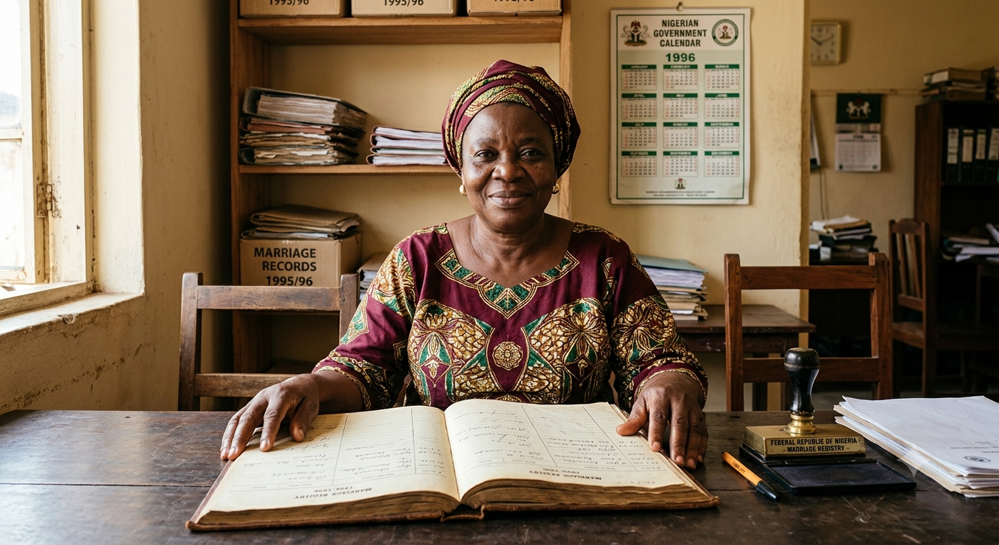Mrs. Zainab, retired marriage registrar